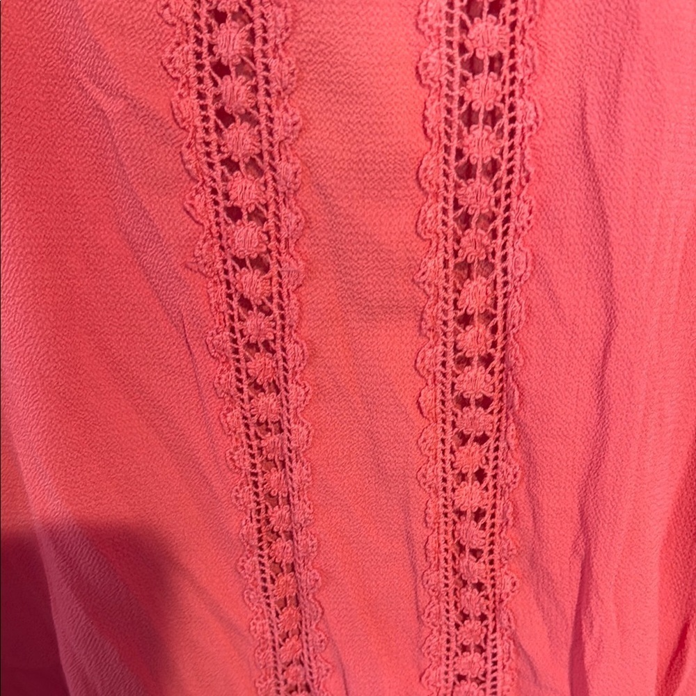Women's Top - Coral - Picture 3 of 5
